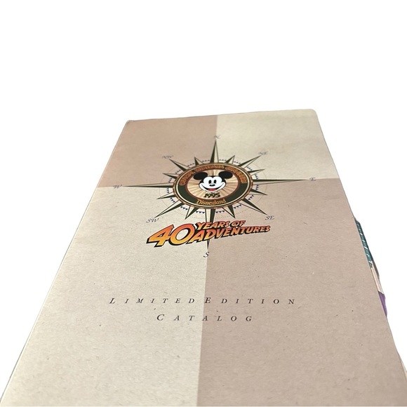 Vtg 1995 Disney 40 Years of Adventure Limited Edition Catalog Folder Inserts - Picture 13 of 16